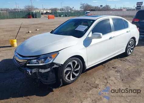 2016 Honda Accord Ex-L from USA, damaged, VIN 1HGCR2F87GA146042